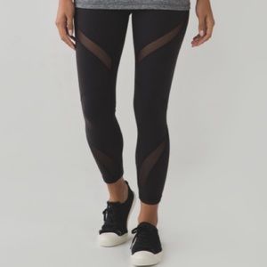 Lululemon Mesh cropped leggings